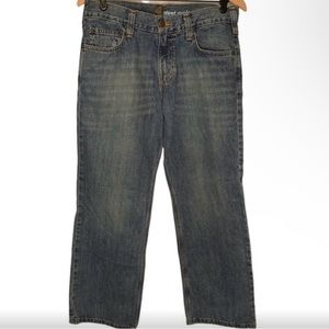 Carhartt Men’s Relaxed Straight 100% Cotton Medium Wash Jeans 5-Pocket Logo EUC